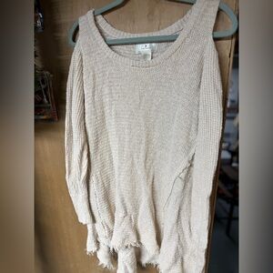 Ruby Moon Cream Knit Sweater